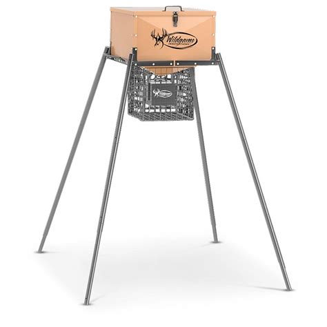 wildgame innovations heavy metal 200 lbs box feeder|Heavy Metal 200 200lb Metal Feeder .